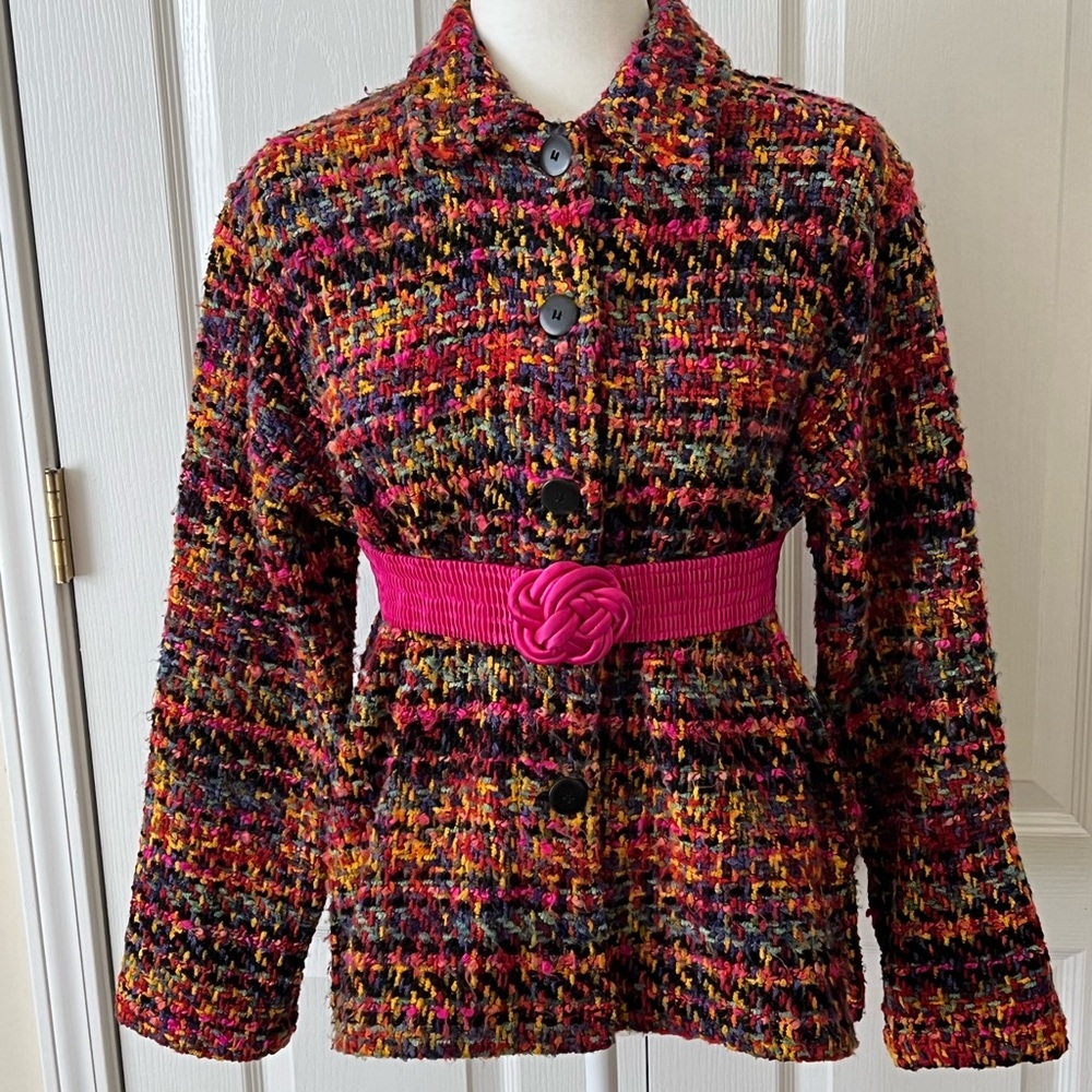 Chico’s Design multi color jacket - Picture 12 of 15
